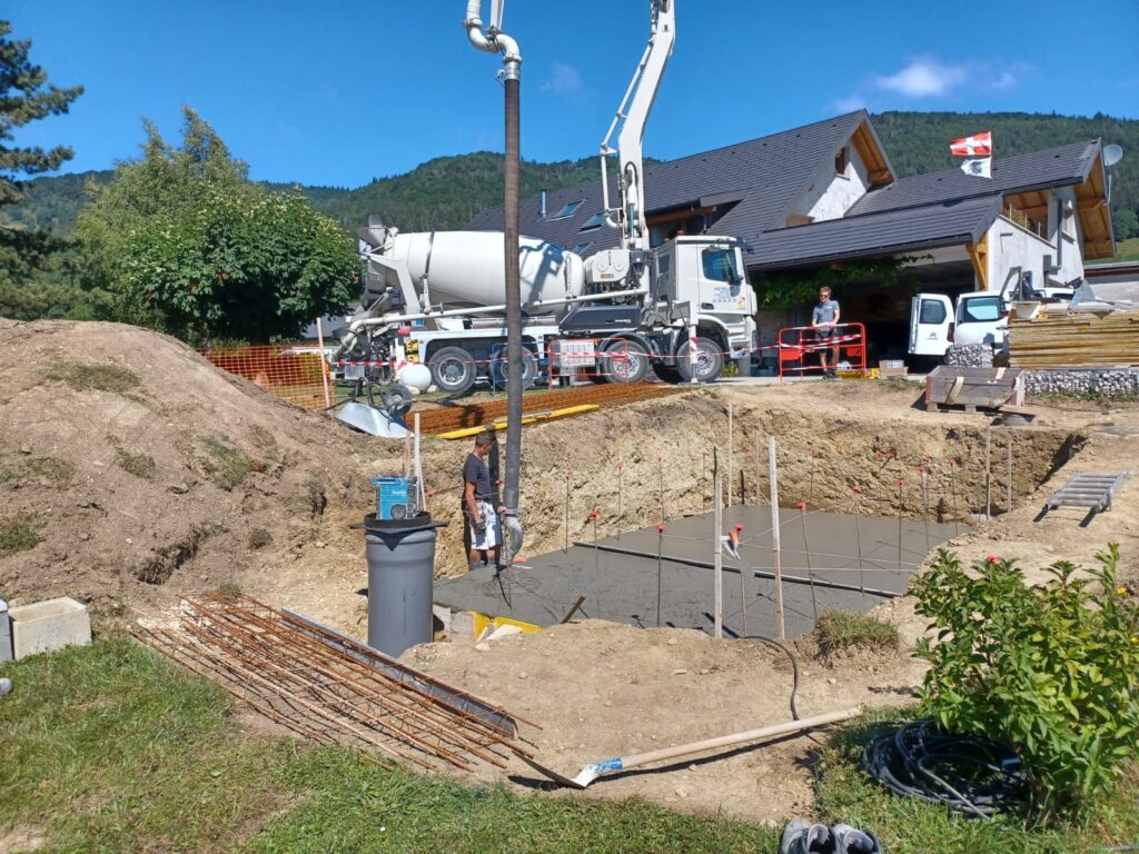 Construction de piscine en Suisse romande par MSR Piscines